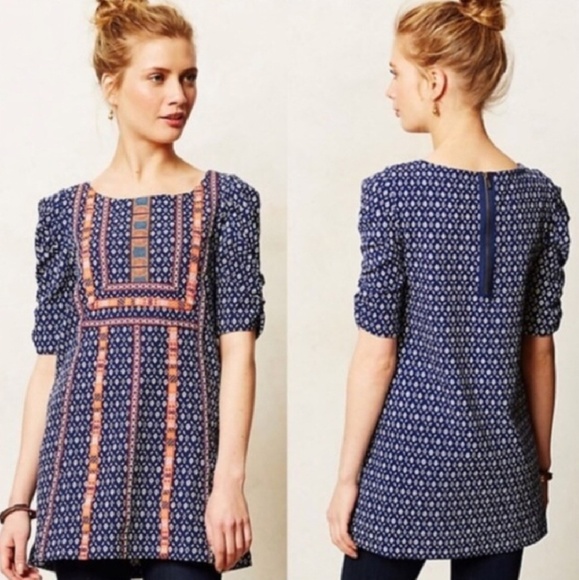 Akemi + Kin Seva Tunic size Small Anthropologie - Picture 3 of 8